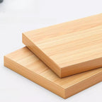 Table de chevet moderne en bois à rangement ouvert avec tiroirs