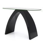 Table console Gummerton à dessus en verre - miBasics