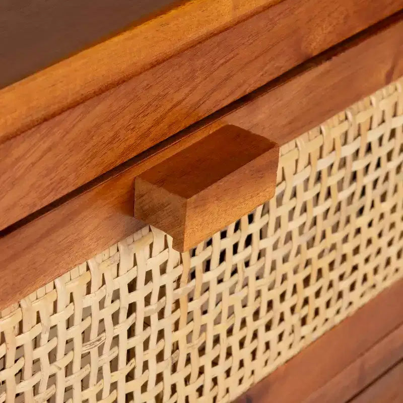Table de chevet Devon à 1 tiroir et 1 porte - NST4002 - Safavieh