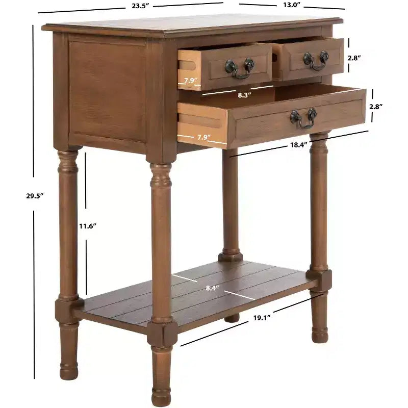 Console 3 tiroirs Primrose - CNS5707 -Safavieh