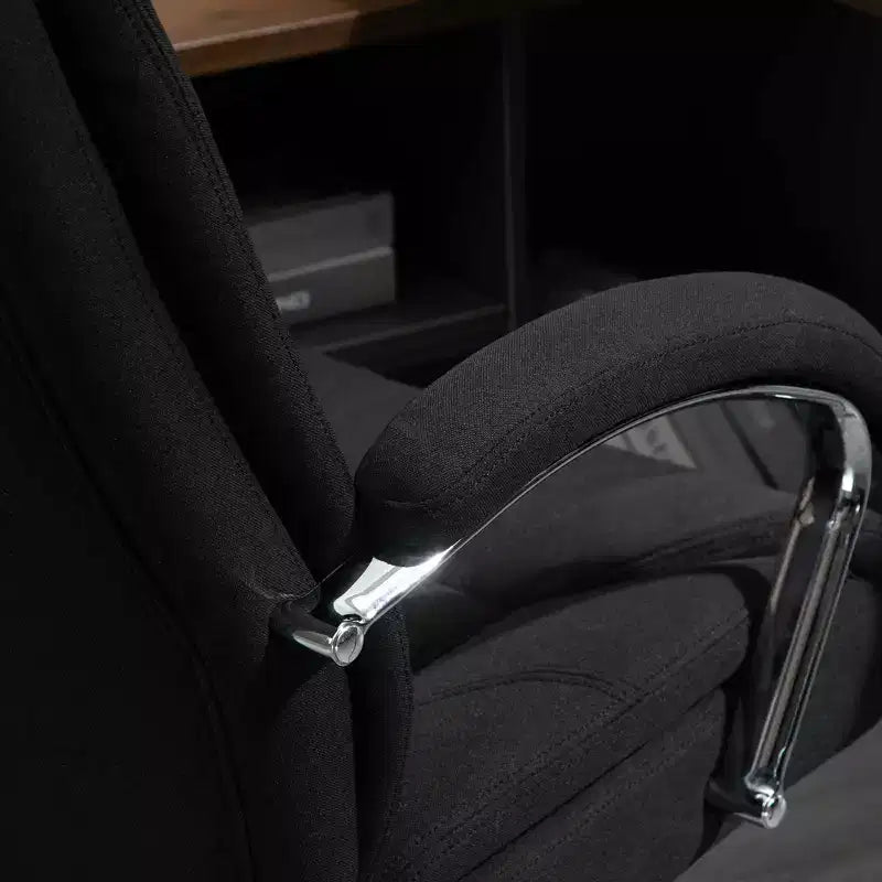Chaise de bureau Vinsetto à dossier haut, Chaise de bureau d'ordinateur avec support lombaire et hauteur réglable