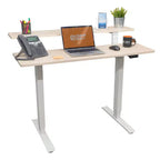 Stand Up Desk Store Programmable Electric Two-Tier Compact Standing Desk (48 Wide)
