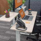 Bureau Debout Compact Électrique Programmable à Deux Niveaux Stand Up Desk Store (122 cm de Large)