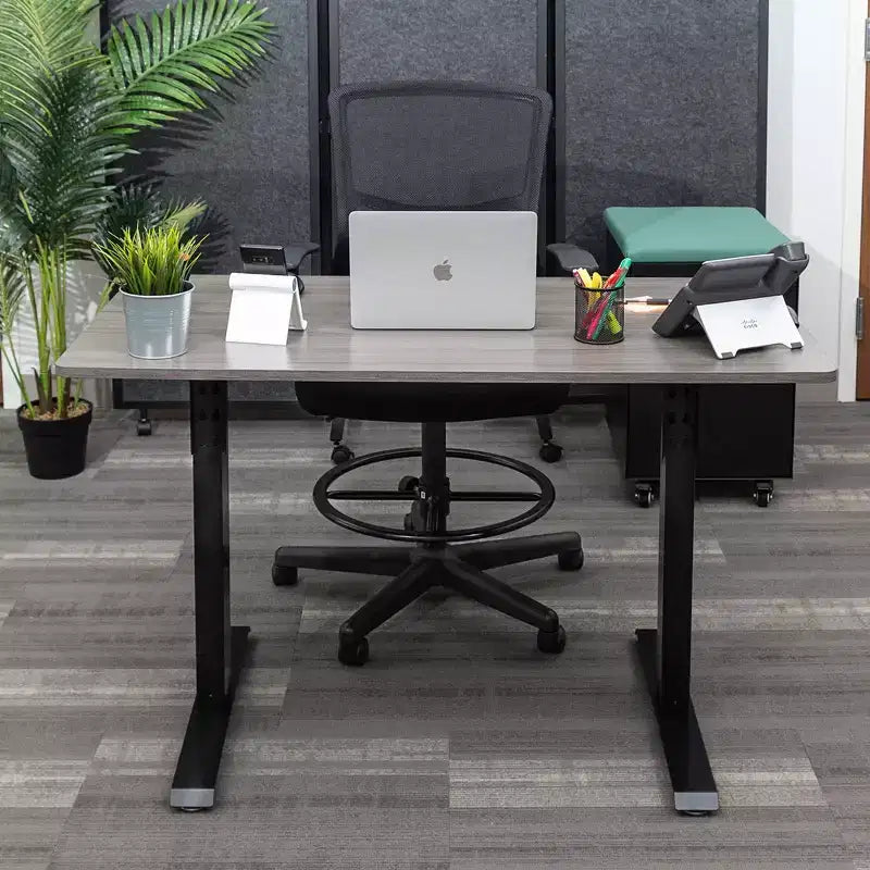Bureau Debout Compact Électrique Programmable à Deux Niveaux Stand Up Desk Store (122 cm de Large)