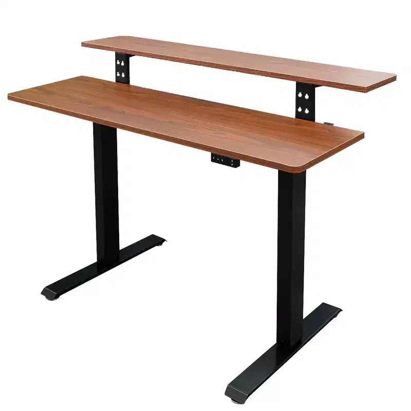 Bureau Debout Compact Électrique Programmable à Deux Niveaux Stand Up Desk Store (122 cm de Large)