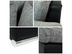 Canapé d'angle modulable - Gris | Gris