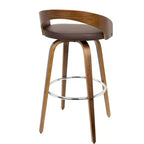 Lot de 2 tabourets de bar rembourrés Grotto - Lumisource