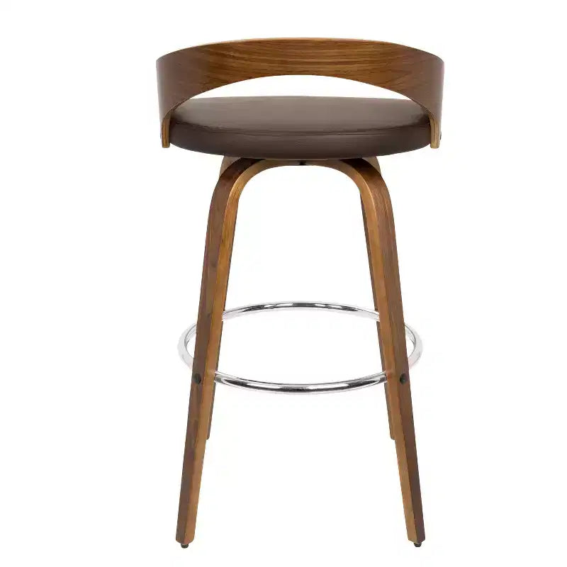 Lot de 2 tabourets de bar rembourrés Grotto - Lumisource