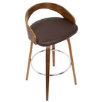 Lot de 2 tabourets de bar rembourrés Grotto - Lumisource