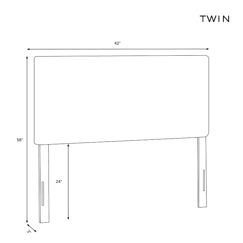 Tête de lit Skyline Furniture Vivian en tissu