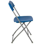 Chaise pliante en plastique Emma et Oliver de 295 kg, qualité supérieure, pour maison et événements (lot de 4)