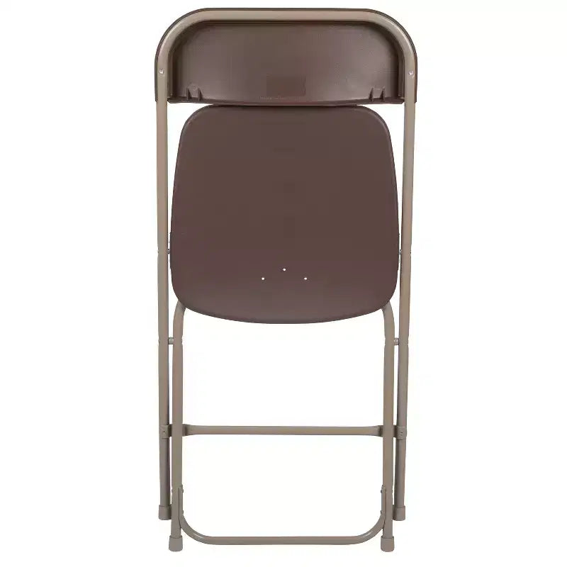 Chaise pliante en plastique Emma et Oliver de 295 kg, qualité supérieure, pour maison et événements (lot de 4)
