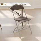 Chaise pliante en plastique Emma et Oliver de 295 kg, qualité supérieure, pour maison et événements (lot de 4)