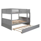 Lit superposé double avec lit gigogne double-ModernLuxe