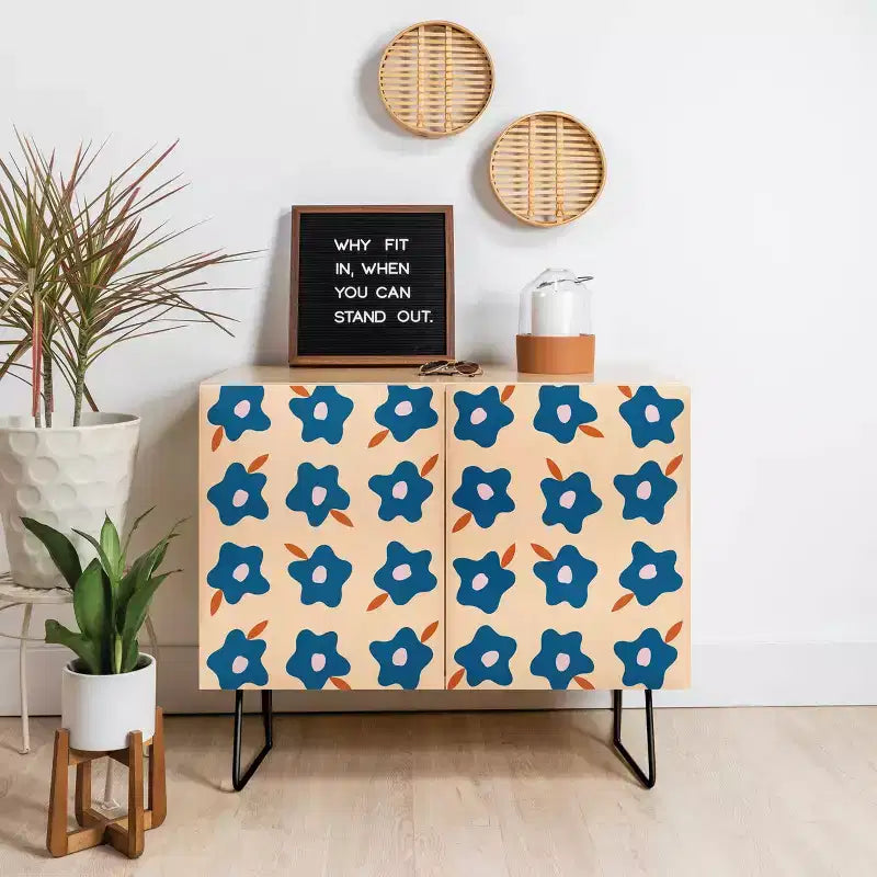 Crédence à fleurs de printemps originales Maritza Lisa - Deny Designs