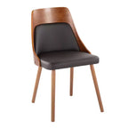 Chaises de salle à manger Anabelle Mid-Century Modern - LumiSource