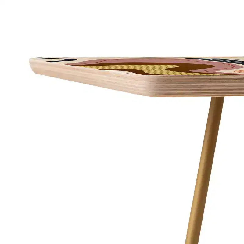 Table carrée d'appoint Viviana Gonzalez Retro Fusion - Deny Designs