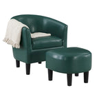 Fauteuil d'appoint Churchill avec ottoman Convenience Concepts