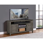 Meuble TV Origins by Alpine Newport en bois couleur pierre