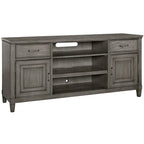 Meuble TV Origins by Alpine Newport en bois couleur pierre