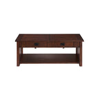 Table basse relevable en bois DH BASIC, 46 pouces