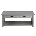 Table basse relevable en bois DH BASIC, 46 pouces