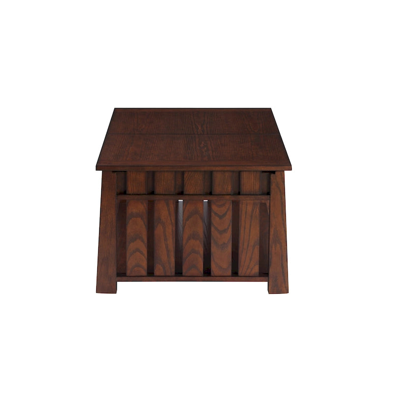 Table basse relevable en bois DH BASIC, 46 pouces