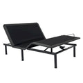 Bridgevine Home Quick Assembly Adjustable Bedframe with Voice Activated Controls
