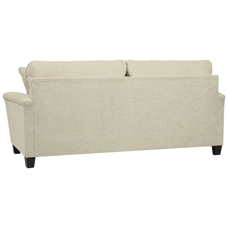 Table basse ronde Mid-Century, finition cerisier naturel, 3 pieds chevilles, capacité de 90 kg