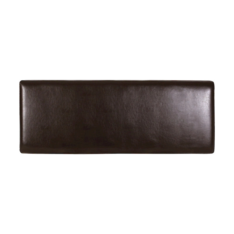 Banc coffre de rangement York en cuir reconstitué par Christopher Knight Home