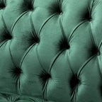 Canapé Adelia en velours capitonné style moderne glamour de Christopher Knight Home