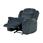 Fauteuil inclinable planeur en acier Hawthorne par Christopher Knight Home