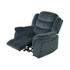Fauteuil inclinable planeur en acier Hawthorne par Christopher Knight Home