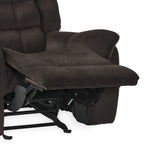 Fauteuil inclinable planeur en acier Hawthorne par Christopher Knight Home