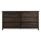 Bahut en bois massif 64" x 35,75", portes vitrées ou en bois au choix, meuble de rangement pour salle à manger
