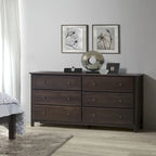 Bahut en bois massif 64" x 35,75", portes vitrées ou en bois au choix, meuble de rangement pour salle à manger