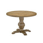 Table de salle à manger ronde avec pied central Roundhill Furniture Havre - N/A