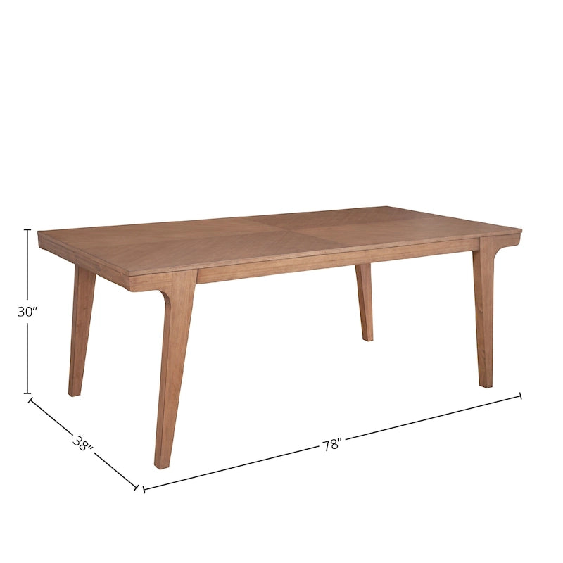 Table de salle à manger Olejo, naturel