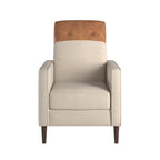 Fauteuil inclinable deux tons à dossier basculant Leo par iNSPIRE Q Classic
