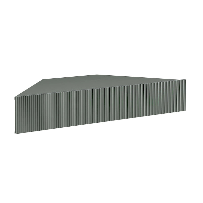 Meuble TV d'angle flottant de 47", 3 étagères, style transitionnel, support mural peu encombrant