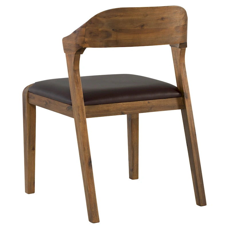 Chaise de salle à manger en bois Rasmus Mid Century