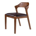 Chaise de salle à manger en bois Rasmus Mid Century