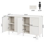 Lot de 2 bibliothèques hautes à 5 étagères, étagères réglables, rangement pour bureau et salon