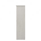 Meuble de rangement haut 79,8 cm (L) x 41,4 cm (l) x 155,2 cm (H), finition chêne expresso, étagères réglables