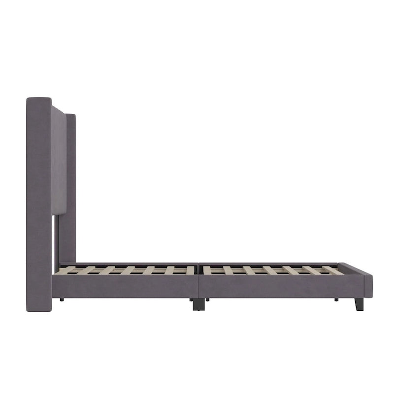 Meuble TV multifonctionnel de 71 po avec rangement, fini expresso, style contemporain
