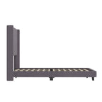 Meuble TV multifonctionnel de 71 po avec rangement, fini expresso, style contemporain