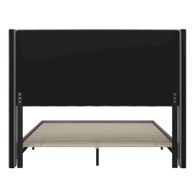 Meuble TV multifonctionnel de 71 po avec rangement, fini expresso, style contemporain