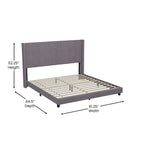 Meuble TV multifonctionnel de 71 po avec rangement, fini expresso, style contemporain