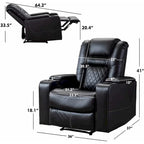 Fauteuil inclinable multiposition motorisé de cinéma maison Ebello