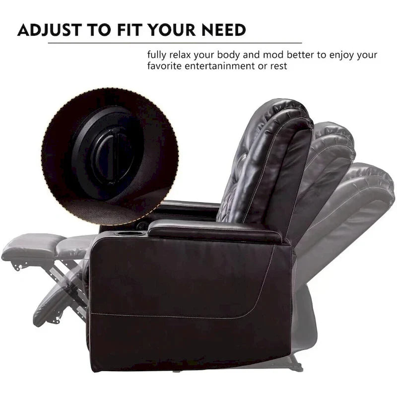 Fauteuil inclinable multiposition motorisé de cinéma maison Ebello